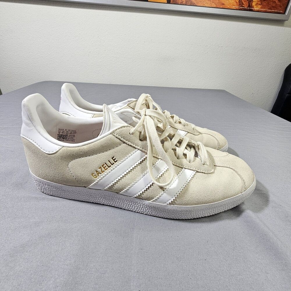 Adidas Originals Gazelle Off White Clear Pink Rare Floral Womens Size 9 GZ1962